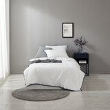 April At Home고밀도면 무봉제 극세사 양면차렵이불- SG, 화이트 April At Home고밀도면 무봉제 극세사 양면차렵이불- SG, 화이트