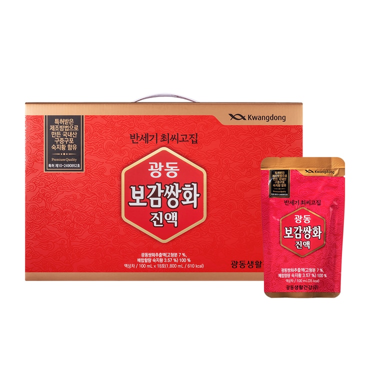 광동 보감쌍화진액 100ml x 18포