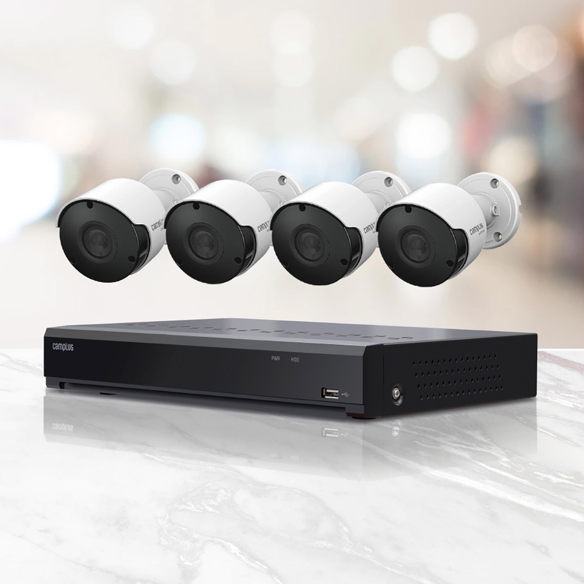 캠플러스 보안카메라 8CH/4CM 500만화소 / 4TB