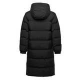 아이더 남성 벤치 롱 다운 자켓 - 블랙