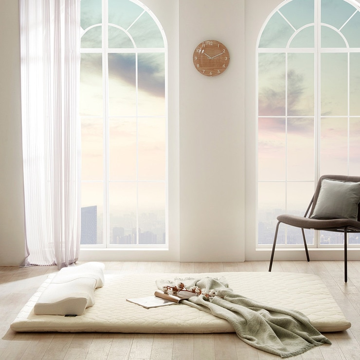 럭스나인 천연라텍스 토퍼 핫앤쿨에어 (9cm) - 킹