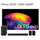 LG OLED evo AI TV 77C6FNA 194cm (77) + S60TR