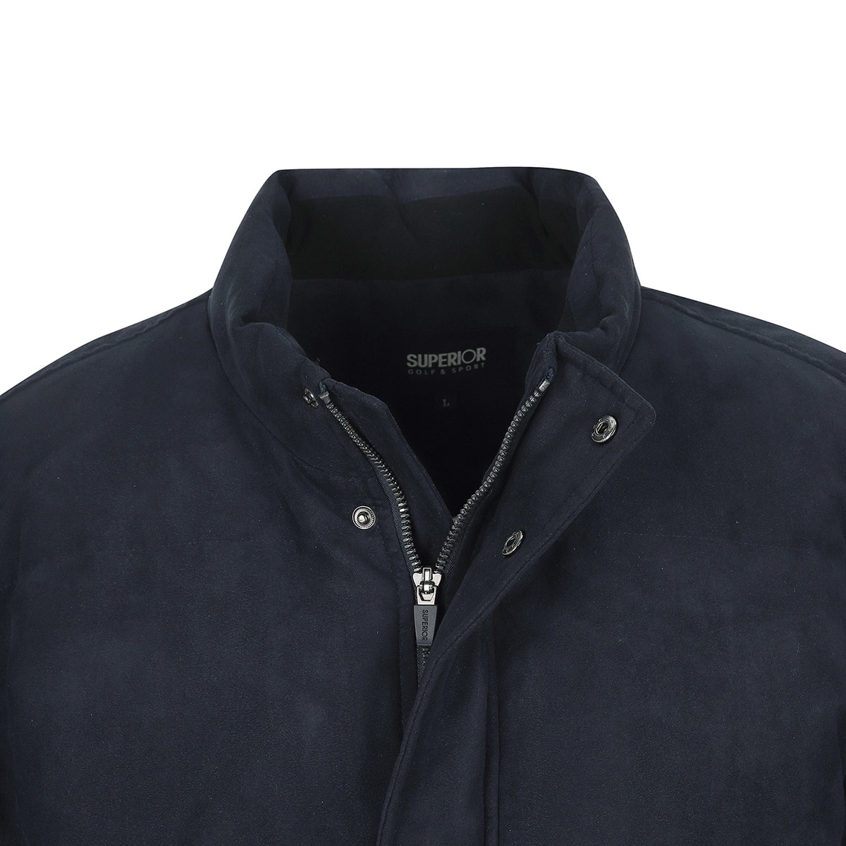 슈페리어 남성 스웨이드 다운 자켓 - 네이비, XL 슈페리어 남성 스웨이드 다운 자켓 - 네이비, XL