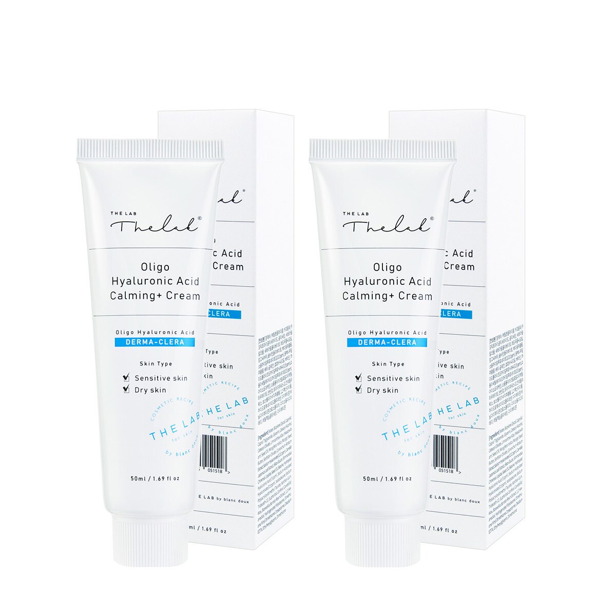더랩바이블랑두 올리고 히알루론산 카밍+크림 50mlX2