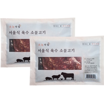 오늘차림서울식육수소불고기1,060g x 2ea