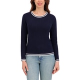 할스톤 여성 케이블 스웨터 - 네이비 할스톤 여성 케이블 스웨터 - 네이비