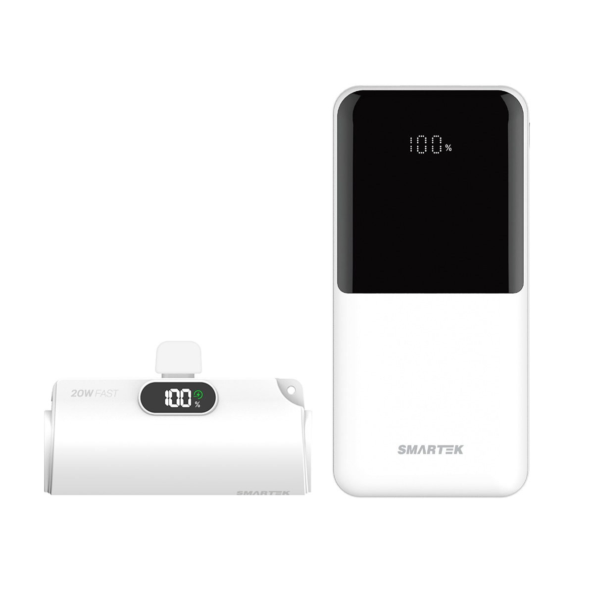 스마텍 고속충전 보조배터리 세트 2P