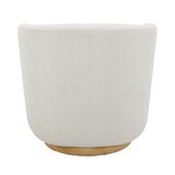 헨레던 부클레 회전 의자 - 크림