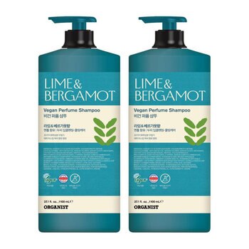 오가니스트 퍼퓸 샴푸1100ml x 2