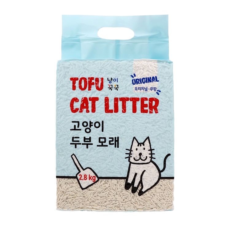 냥이꾹꾹 고양이 두부모래 2.8kg x 6(7L) 냥이꾹꾹 고양이 두부모래 2.8kg x 6(7L)