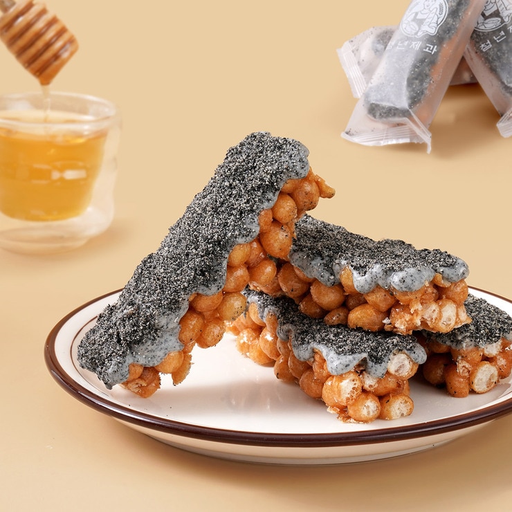 말랑말랑 꿀오랑 인절미 or 흑임자 780g (26g x 10 x 3pk) - 흑임자