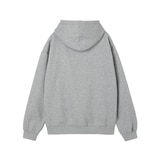 LAP 여성 기모 자수 후디 - 그레이 LAP 여성 기모 자수 후디 - 그레이