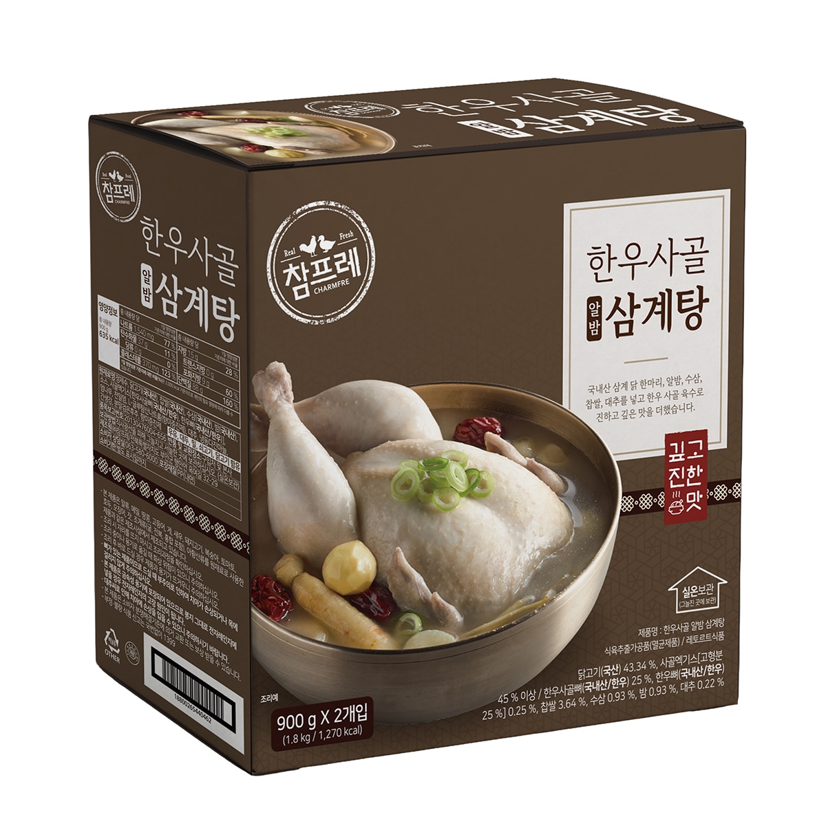 참프레 한우사골 삼계탕 900g x 2 참프레 한우사골 삼계탕 900g x 2