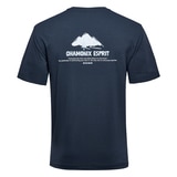 아이더 남성 스트레치 반팔 티셔츠 - 다크네이비