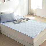 에이프릴엣홈 3중직 아이스 메쉬 패드 - 싱글, 블루