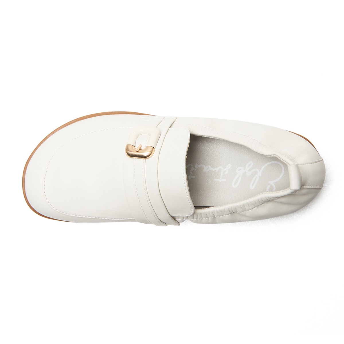 엘리자베스스튜어트 카우스킨 로퍼 - 아이보리 엘리자베스스튜어트 카우스킨 로퍼 - 아이보리