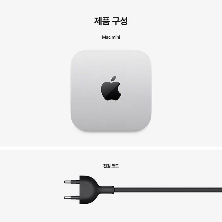 Apple 맥 미니 M4 , CPU 10, GPU 10, 16GB, 512GB Apple 맥 미니 M4 , CPU 10, GPU 10, 16GB, 512GB