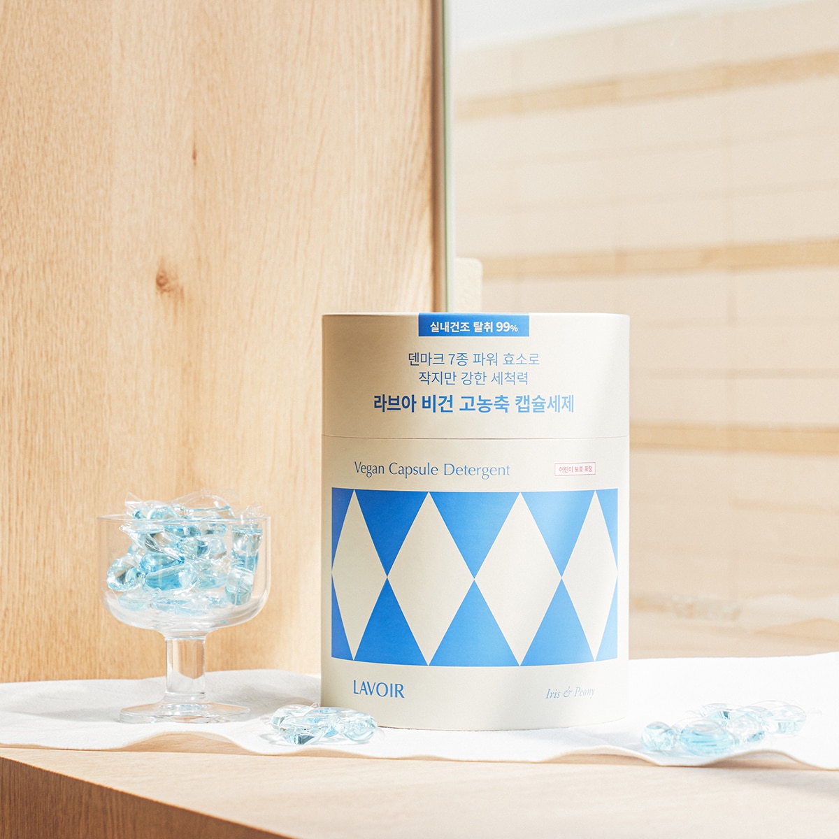 라브아 캡슐세제 아이리스 & 피오니 60개입