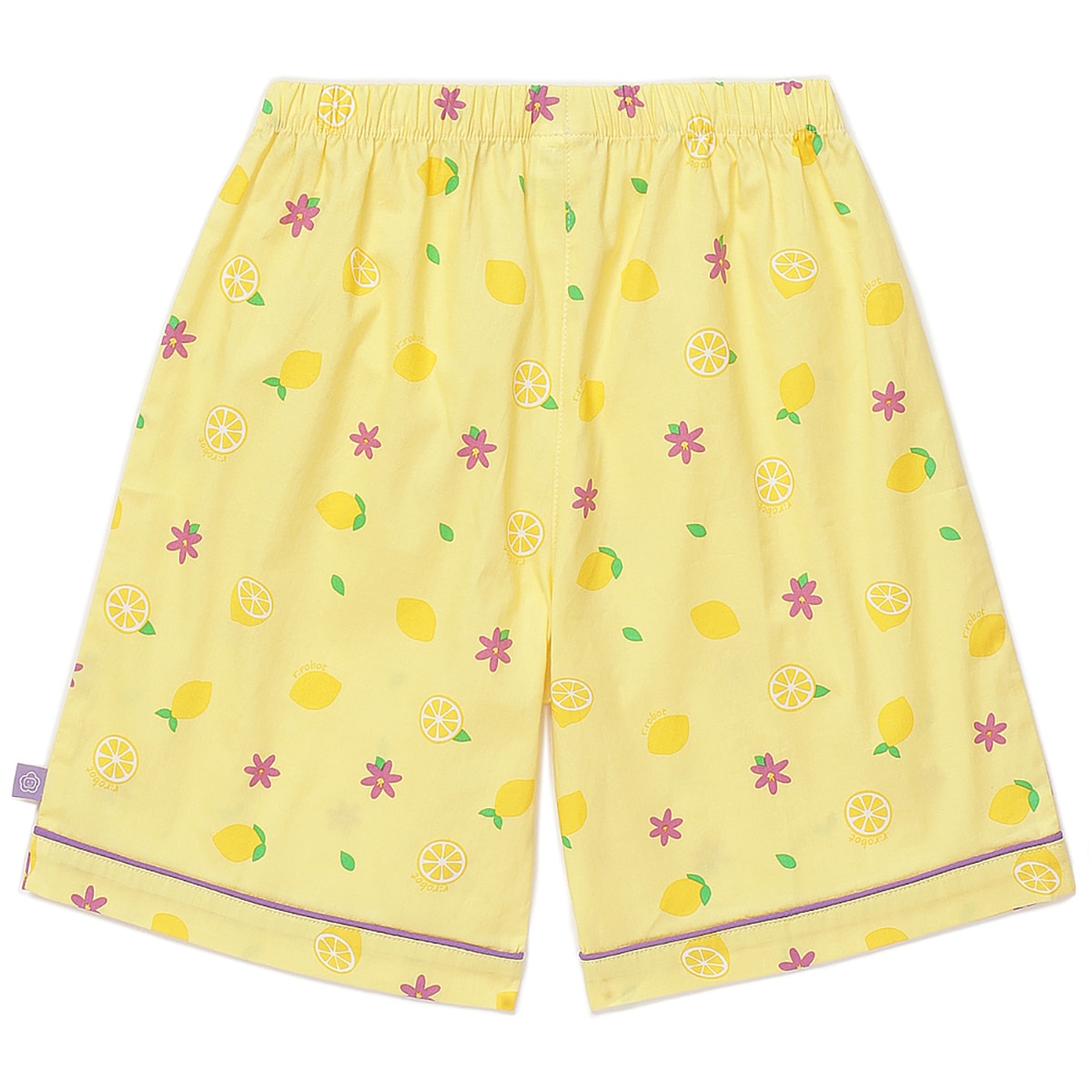 알로봇 키즈 파자마 세트 - 옐로우