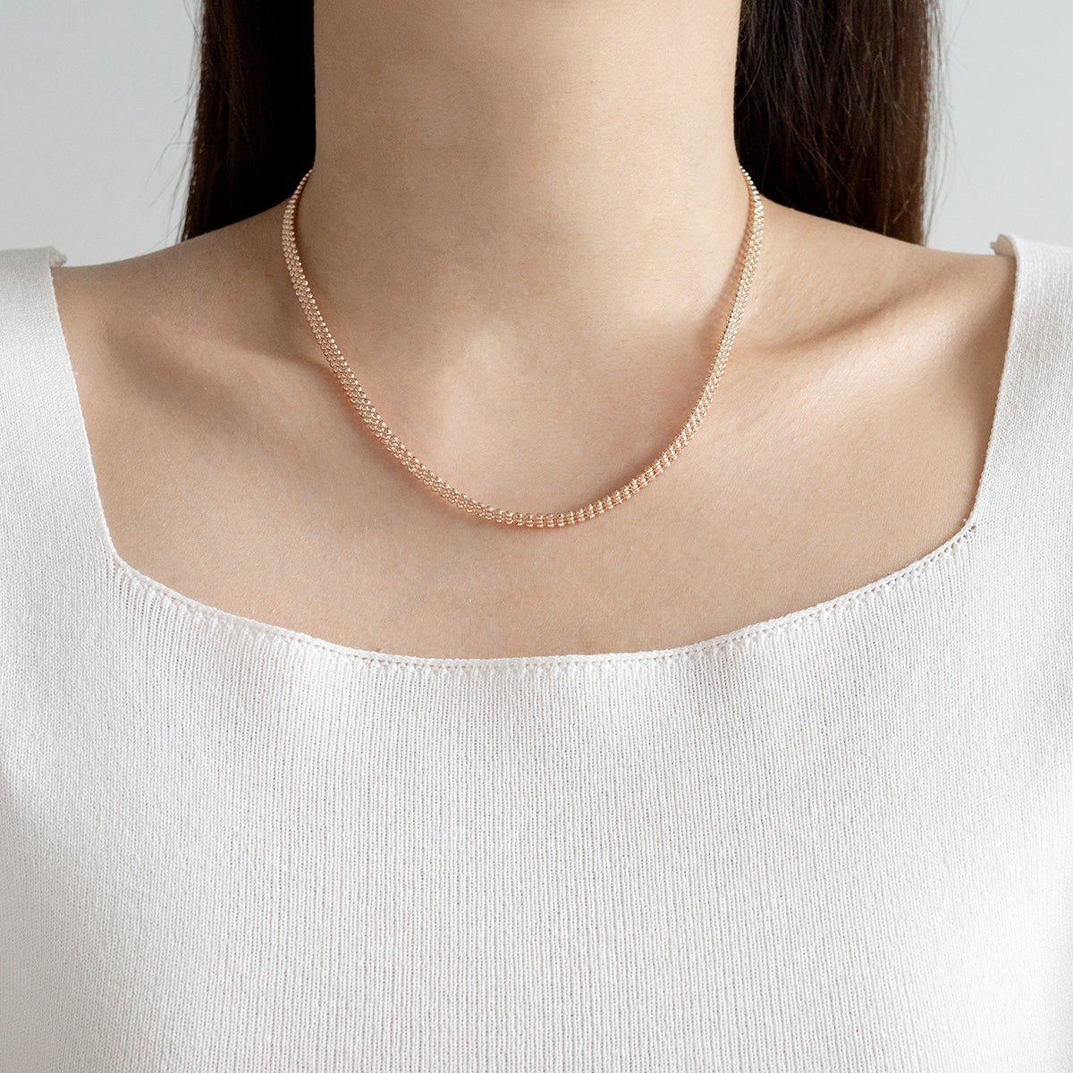 미러링 18K 목걸이