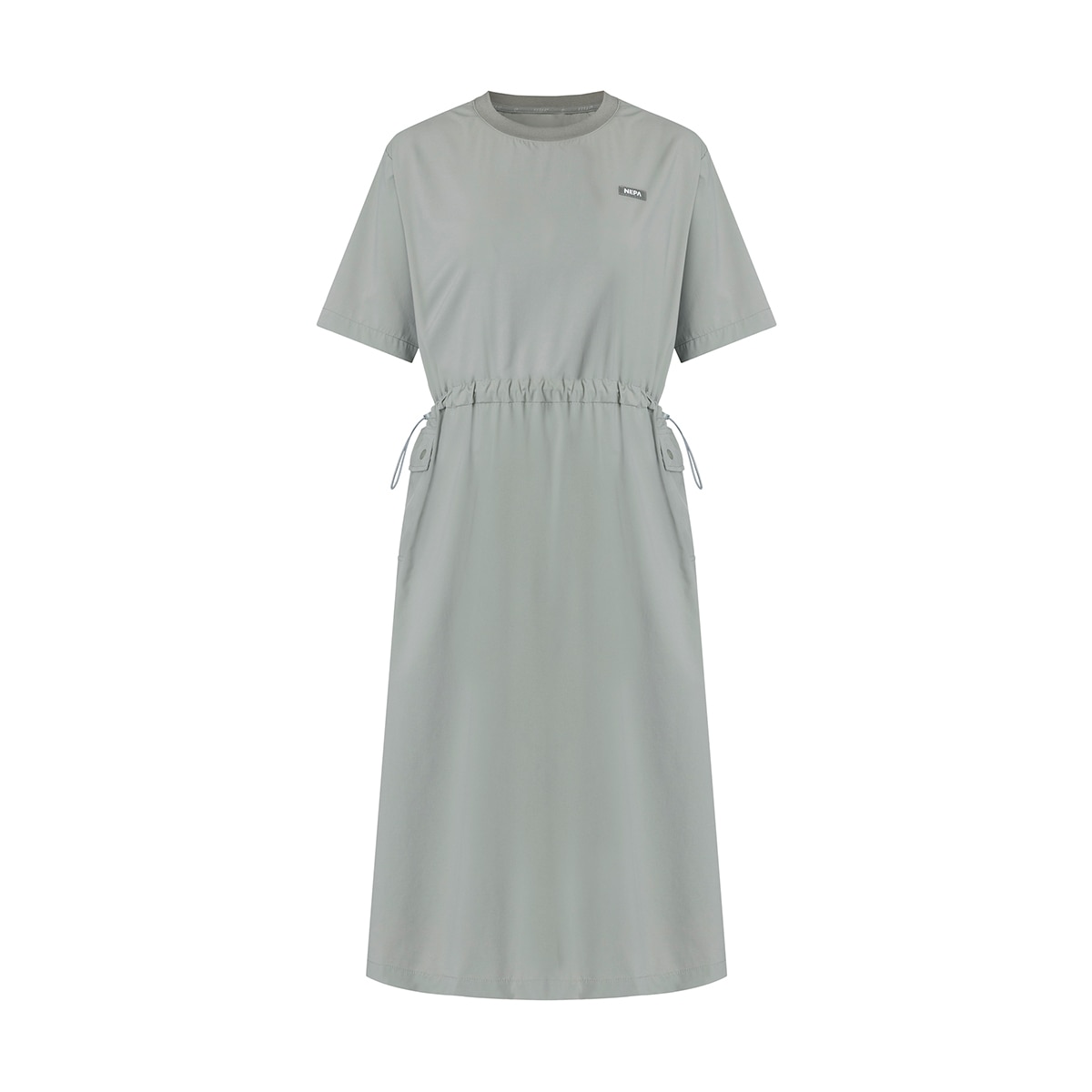 네파 여성 우븐 롱 원피스 - 소프트 카키, L