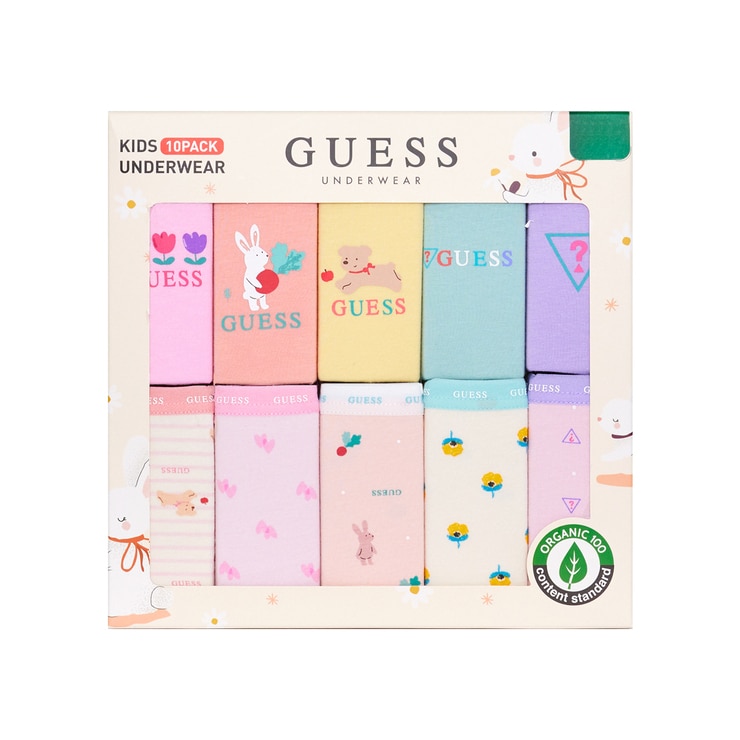 게스 여아 팬티 세트 10매