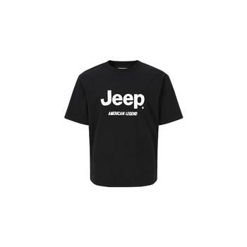 Jeep 키즈 반소매 로고 티셔츠