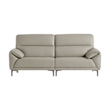 다우닝 데이지 전체 천연가죽 소파 3인