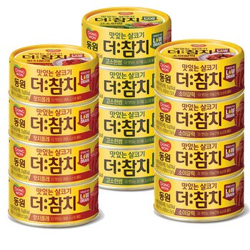 동원 더 참치 3종 135g x 12캔 동원 더 참치 3종 135g x 12캔