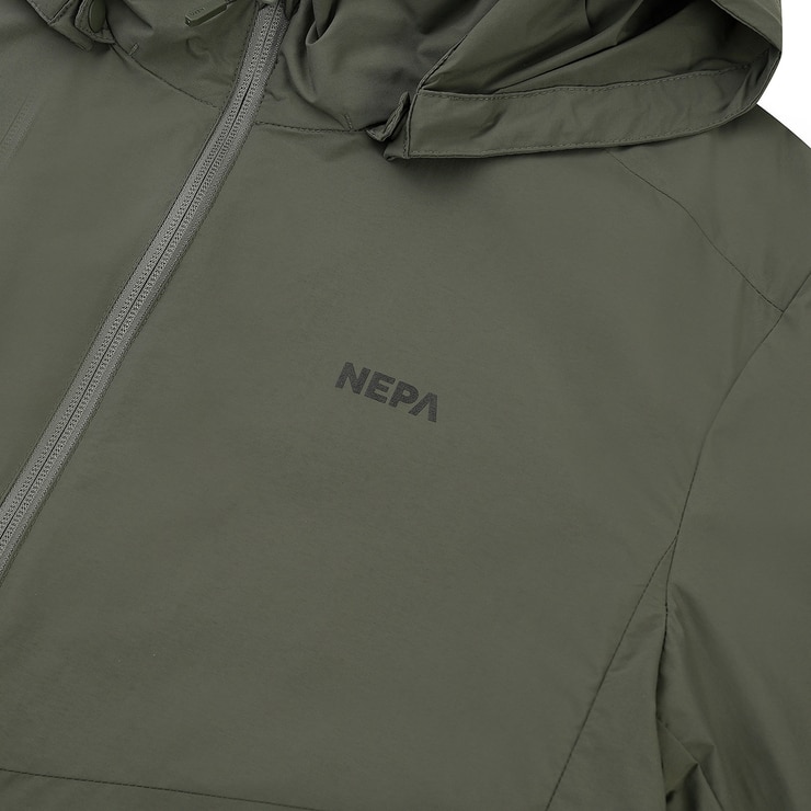 네파 남성 바람막이 재킷 - 소프트카키, XXL