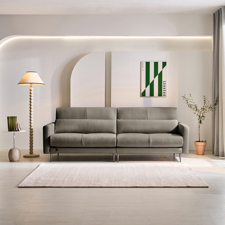 다우닝 가죽 소파 로이드 W2400