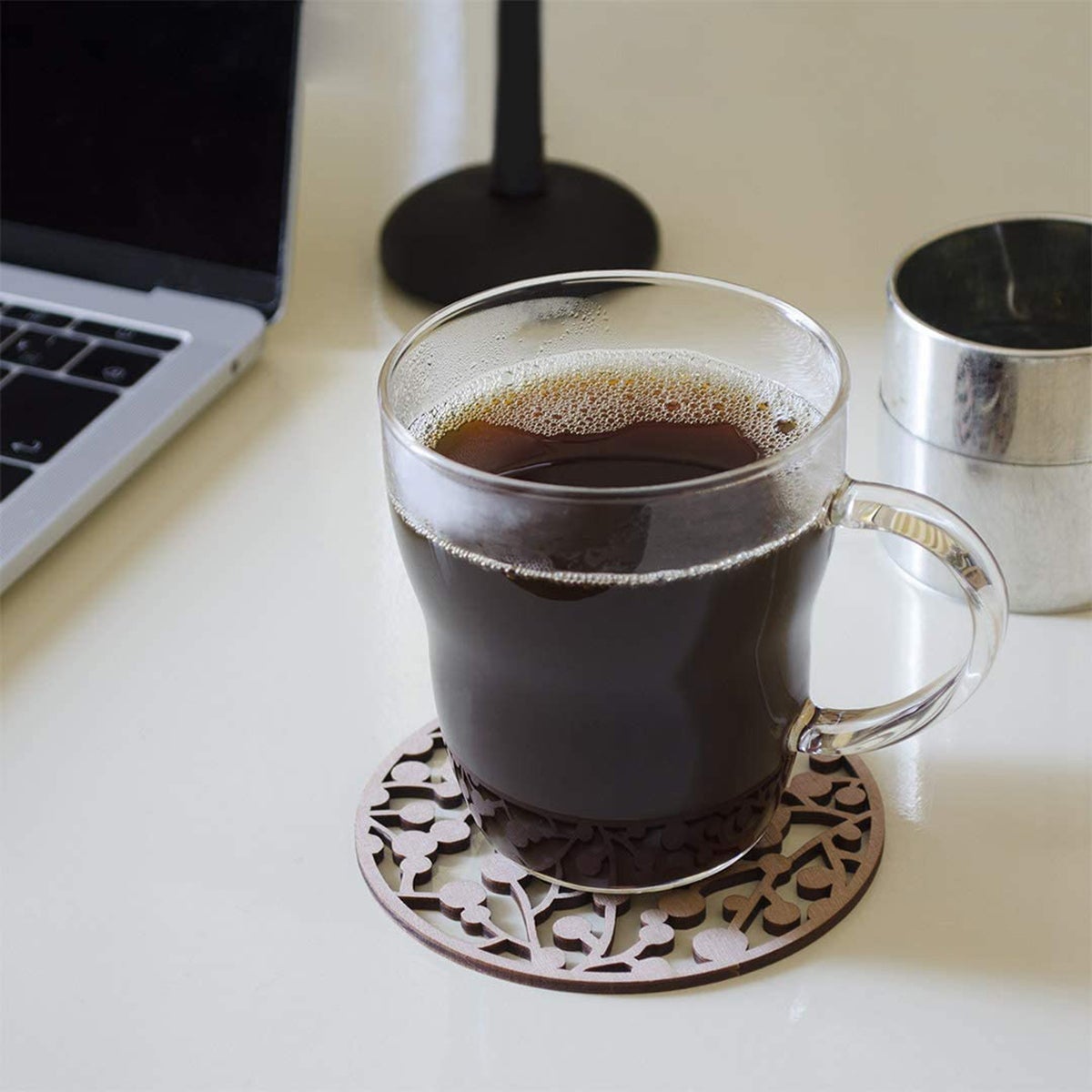 도요사사키 내열 유리 머그컵 330ML 3P