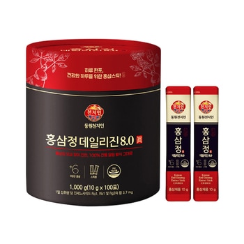홍삼정 데일리진 8.0 1,000g(10g x 100포)