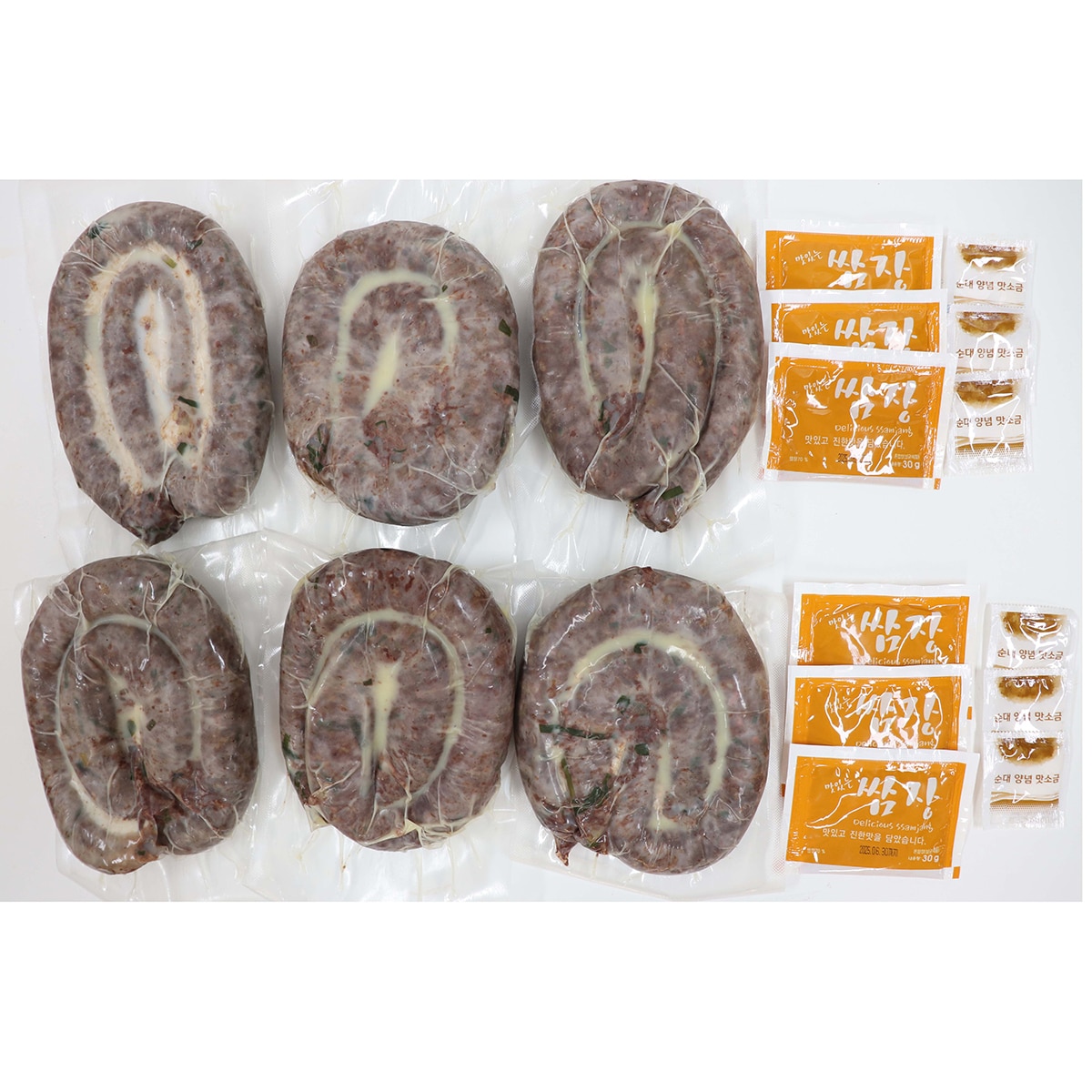부추고기순대 500Gx3x2