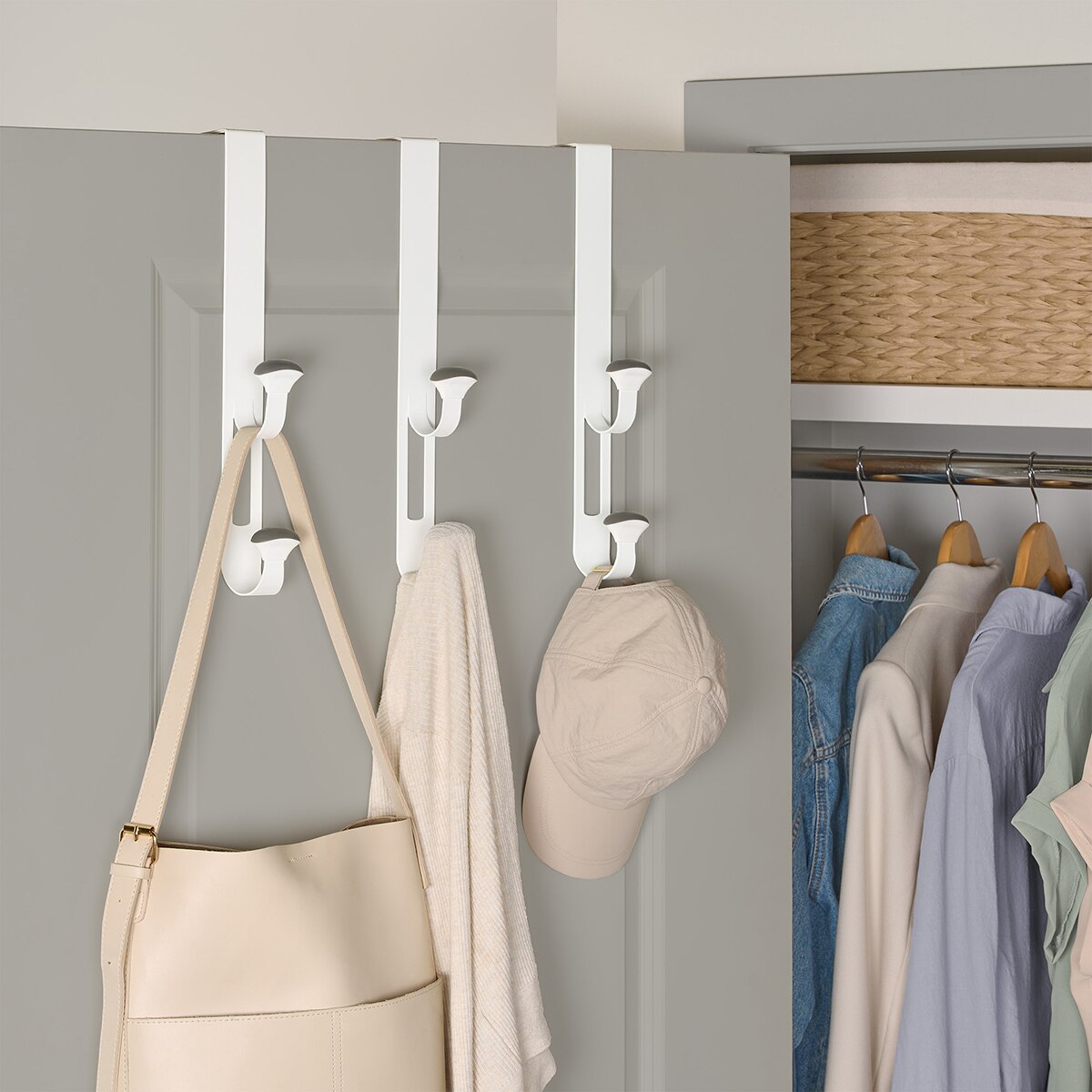 문 걸이 행거 3개
