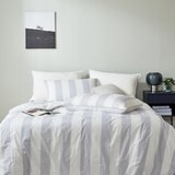 April At Home 60수 고밀도면 차렵이불 베개세트-퀸, 그레이