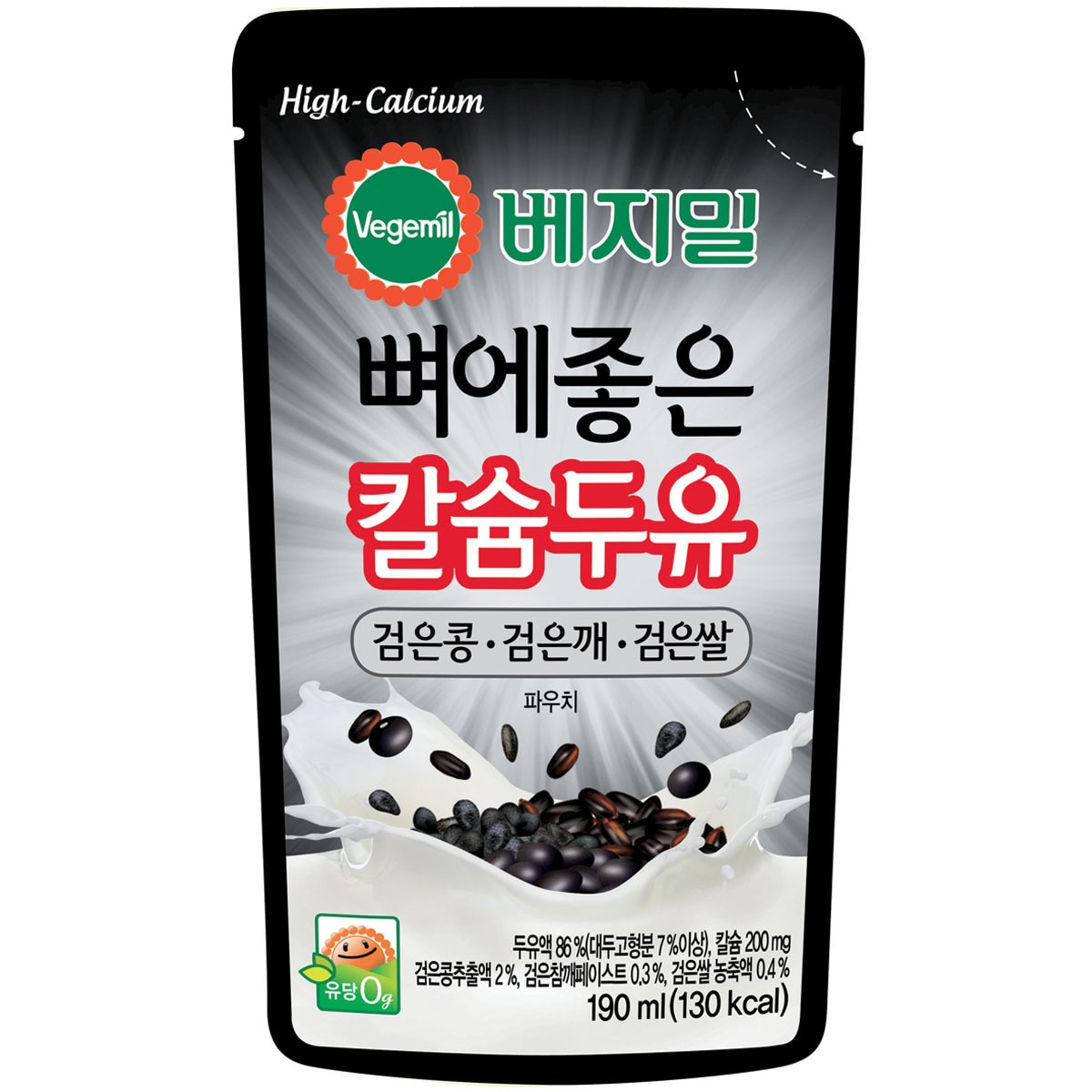 베지밀 검은콩＆깨＆쌀 두유 190ml x 20 x 3