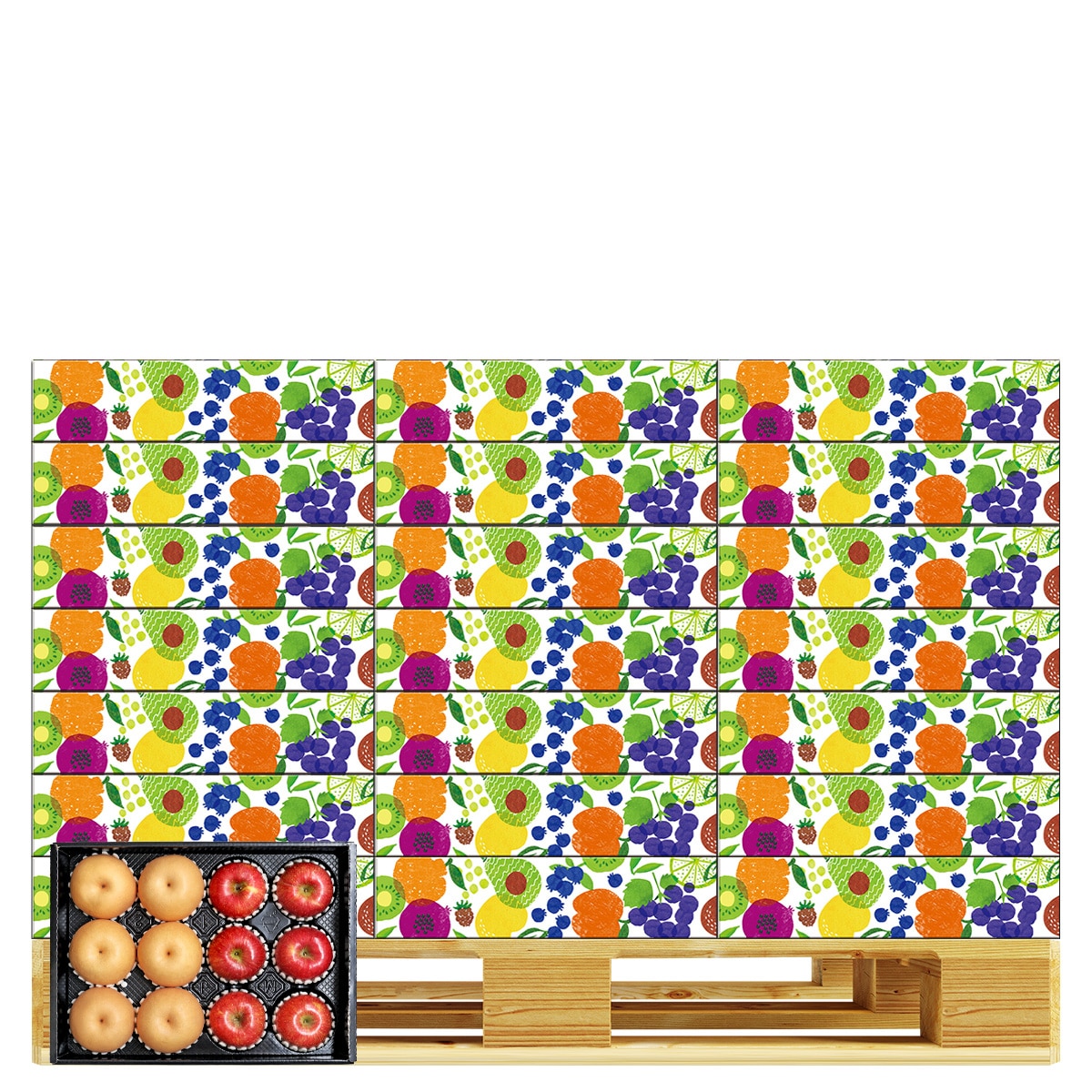 배 & 사과 혼합세트 5.5kg x 60ct