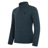 밀레 남성 1/4 집업 스웨터 - 틸블루