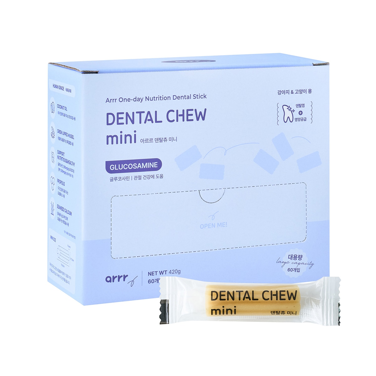 아르르 덴탈츄 미니 7g x 60 아르르 덴탈츄 미니 7g x 60