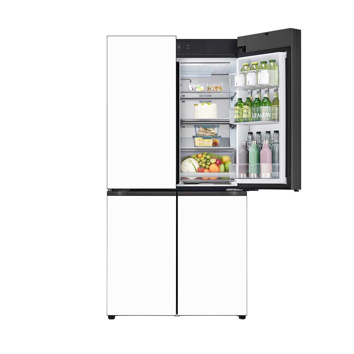 엘지 오브제 원매직 냉장고 875L - 글라스 화이트