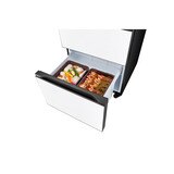 엘지 오브제 김치냉장고 324L- 글라스 크림화이트