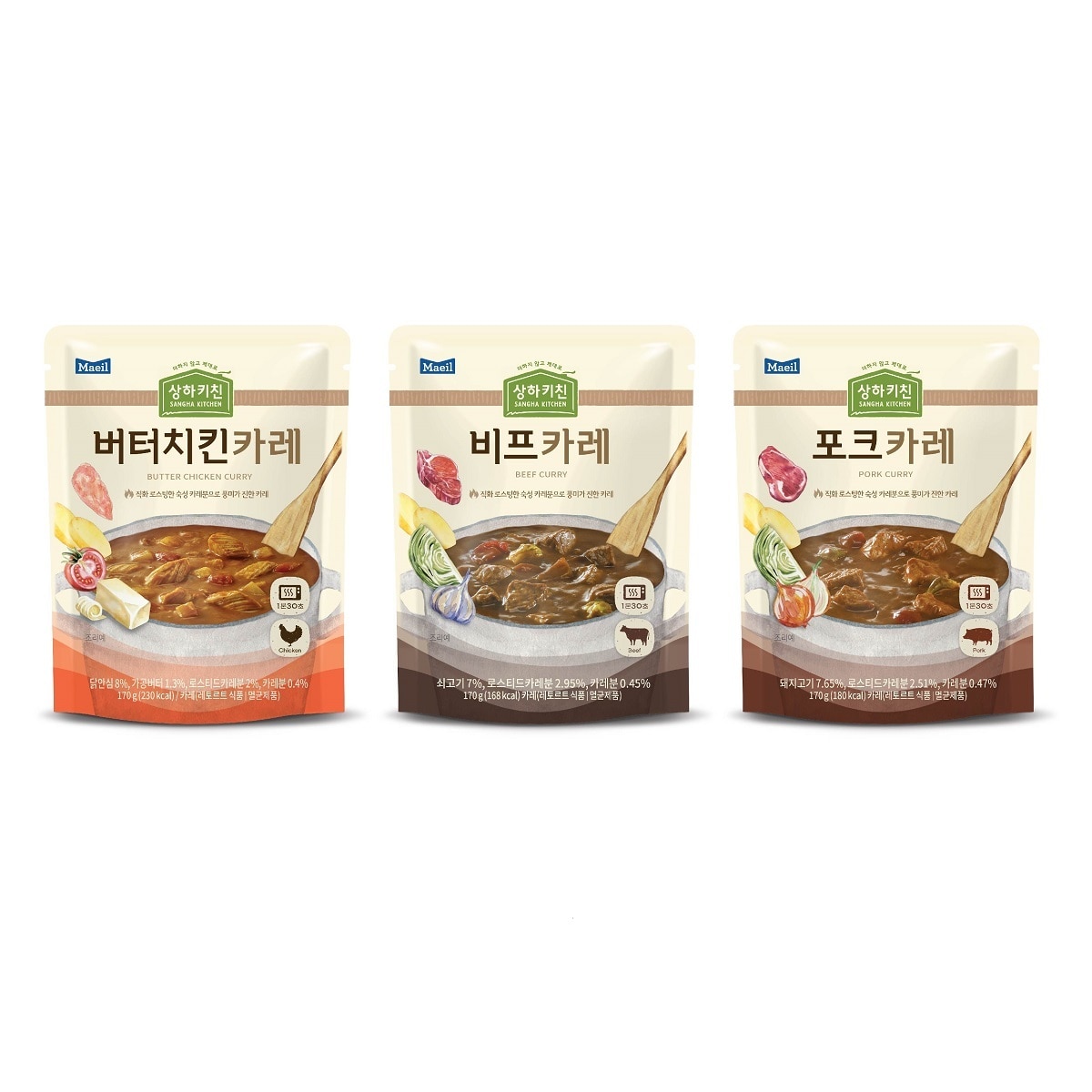 상하키친 카레 170g x 10