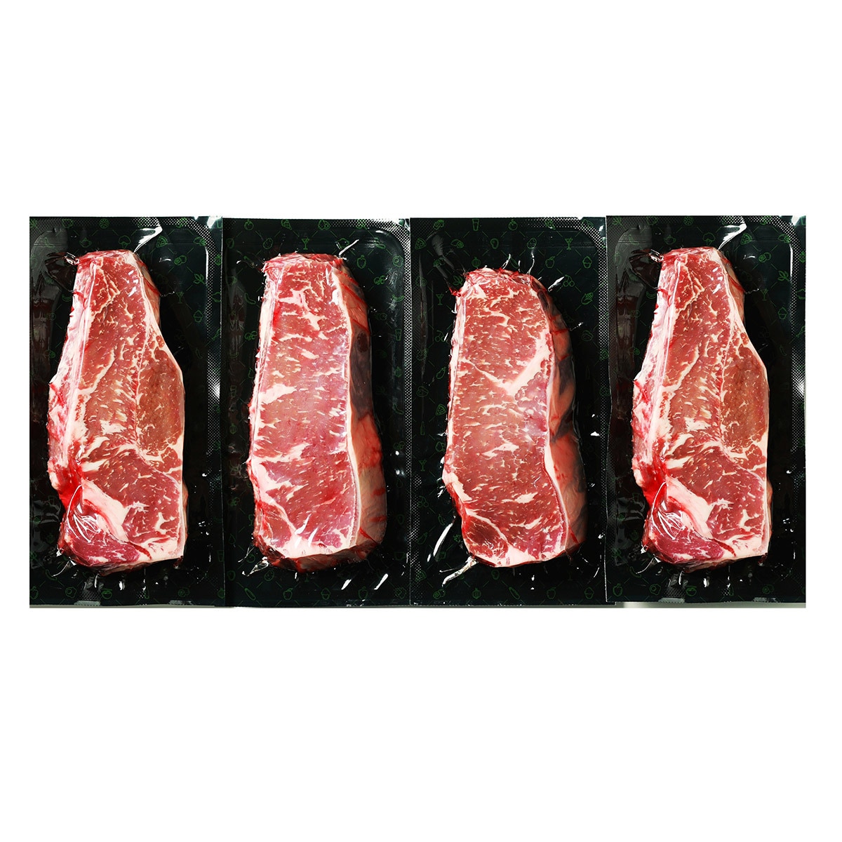 US Fresh Beef Prime Striploin 350g X 4pack