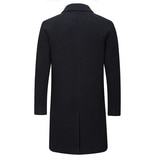 브렌우드 남성 발마칸 코트 - 네이비, S