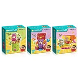 Keepplay 짱구 블럭 피규어 음식 시리즈 3종 Keepplay 짱구 블럭 피규어 음식 시리즈 3종