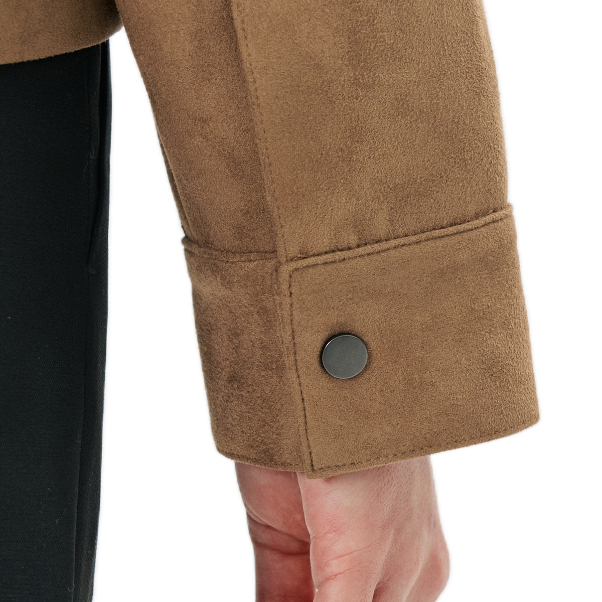 비지트 인 뉴욕 여성 인조 스웨이드 재킷