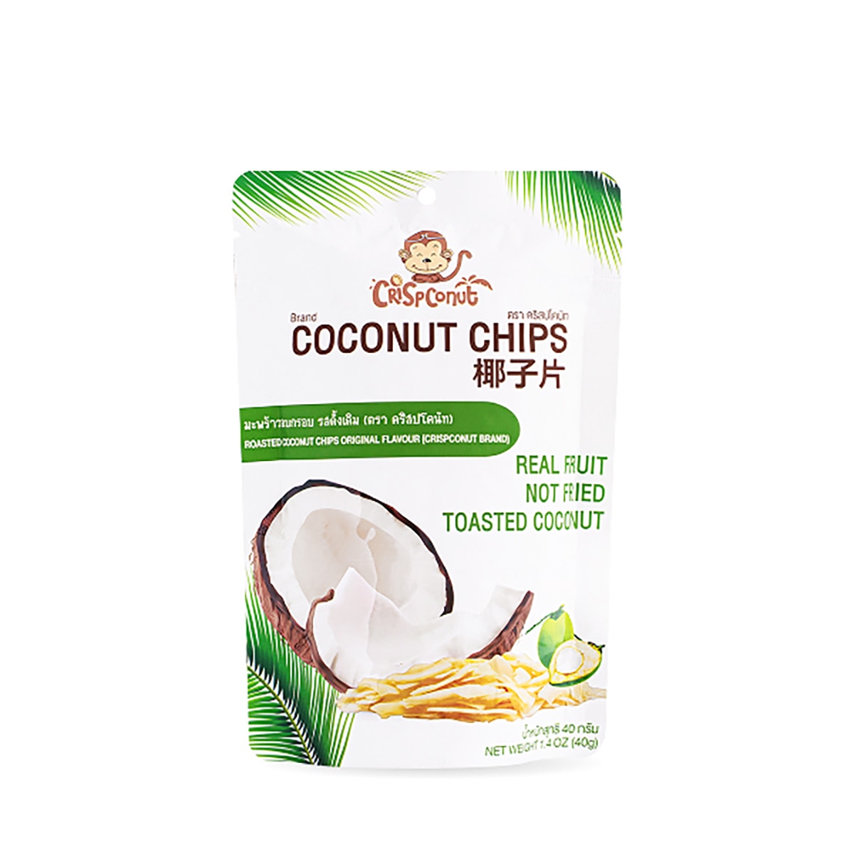 Crispconut 코코넛칩 40g x 10
