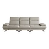 다우닝 모아나 스윙 전체 천연가죽 소파 4인