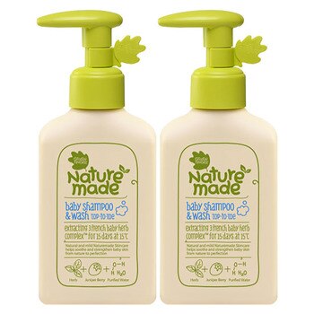 그린핑거 네이처메이드 베이비 샴푸&워시 230ml x 2 그린핑거 네이처메이드 베이비 샴푸&워시 230ml x 2